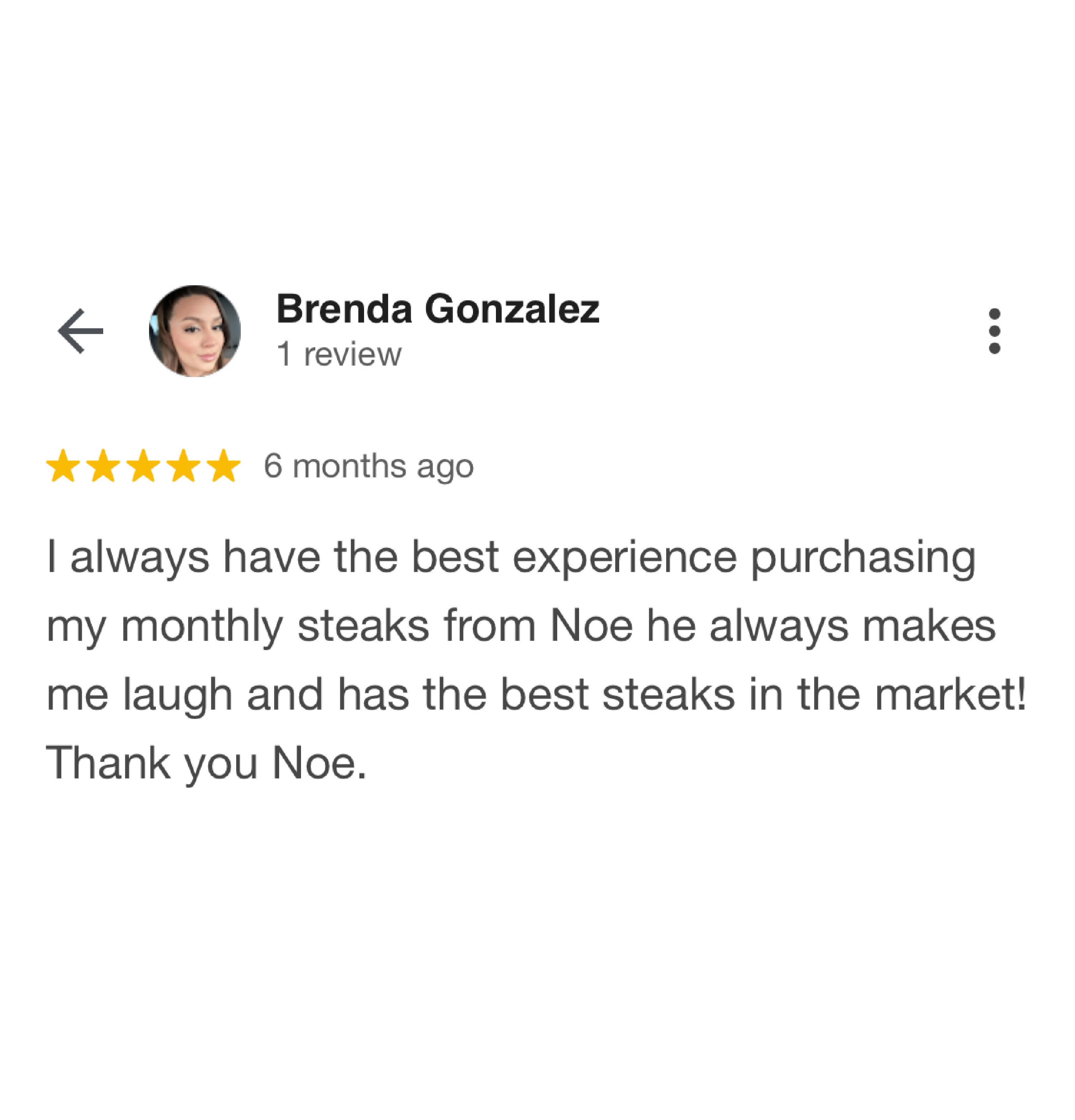 Testimonial of Brenda