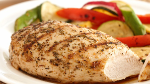 Chicken breast dish